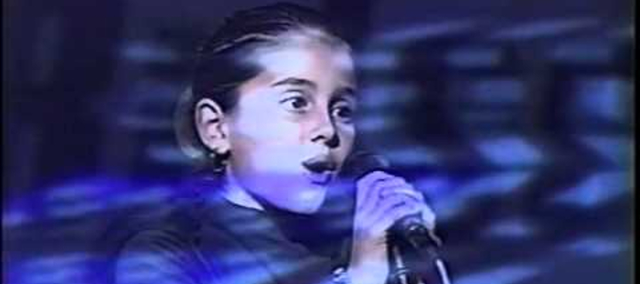 This is the Avatar Image for the Ariana Grande (8 Years Old) AI Voice and Text to Speech Generator