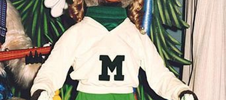 This is the Avatar Image for the Mitzi Mozzarella (Rock-afire Explosion) AI Voice and Text to Speech Generator