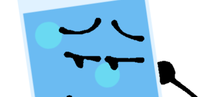 This is the Avatar Image for the Water Bottle (TDOS / The Daily Object Show) AI Voice and Text to Speech Generator