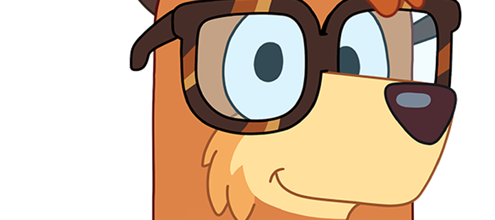 This is the Avatar Image for the Busker (Bluey) AI Voice and Text to Speech Generator