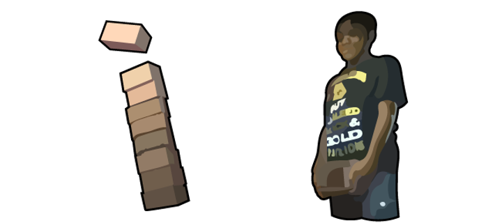 This is the Avatar Image for the Oh No, Our Table Pack AI Voice and Text to Speech Generator