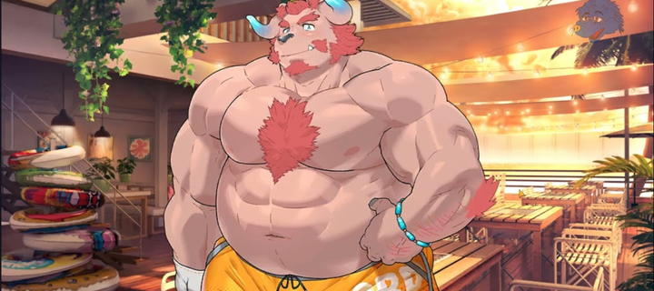 This is the Avatar Image for the Chernobog (Housamo) AI Voice and Text to Speech Generator