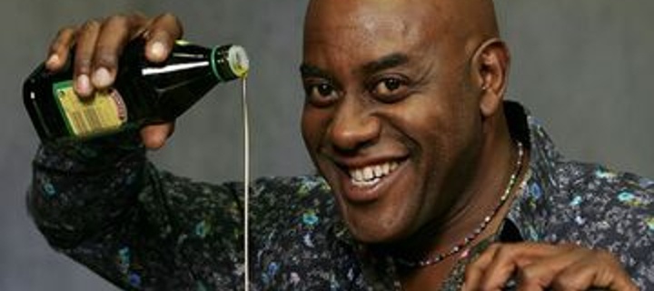 This is the Avatar Image for the Ainsley Harriott AI Voice and Text to Speech Generator