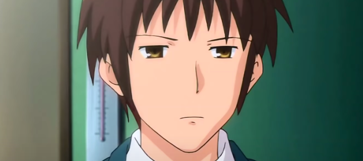 This is the Avatar Image for the Kyon (Haruhi Suzumiya) AI Voice and Text to Speech Generator