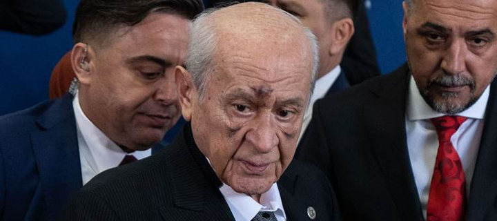 This is the Avatar Image for the Devlet Bahçeli (Güncellendi) AI Voice and Text to Speech Generator