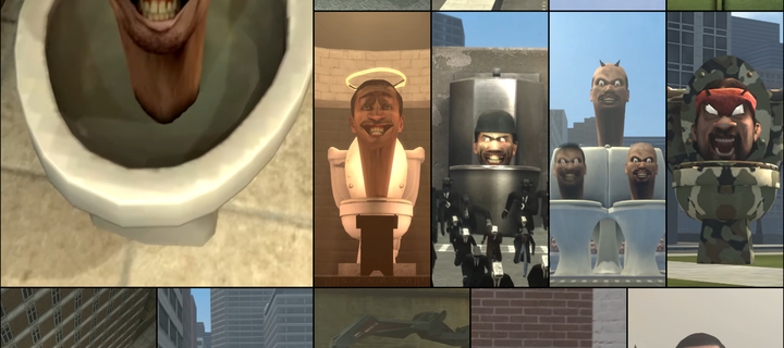 This is the Avatar Image for the Skibidi Toilet (DaFuqBoom) AI Voice and Text to Speech Generator