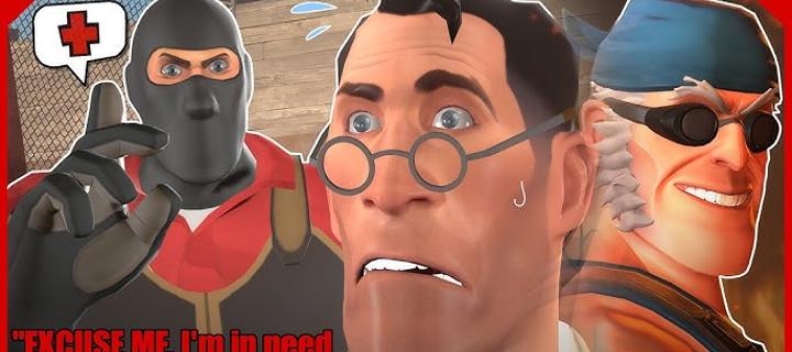 This is the Avatar Image for the Team Fortress Classic "MEDIC! / EXCUSE ME, I'M IN NEED OF MEDICAL ATTENTION" AI Voice and Text to Speech Generator