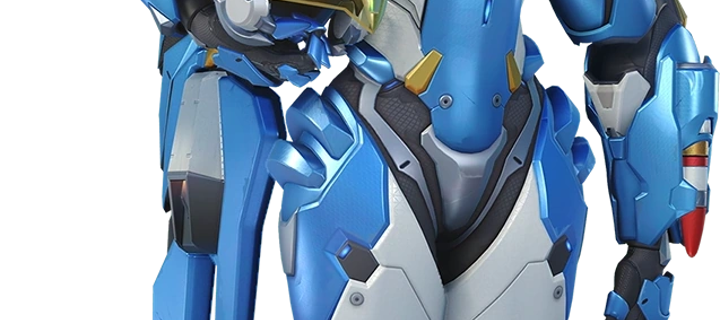 This is the Avatar Image for the Pharah (from Overwatch 2) AI Voice and Text to Speech Generator