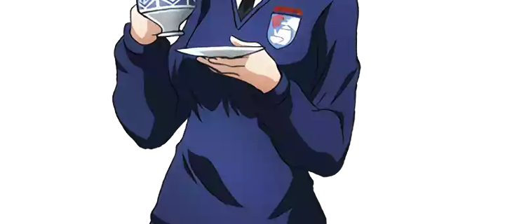 This is the Avatar Image for the Darjeeling (Girl Und Panzer) AI Voice and Text to Speech Generator