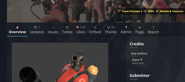 This is the Avatar Image for the Pyro/Fempyro but they have actual voices (Team Fortress 2) AI Voice and Text to Speech Generator