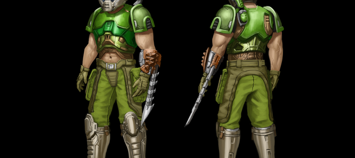 This is the Avatar Image for the Quake 3 Doom Guy & Doom Slayer AI Voice and Text to Speech Generator