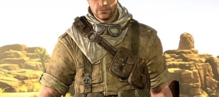 This is the Avatar Image for the Karl Fairburne (Sniper Elite) AI Voice and Text to Speech Generator
