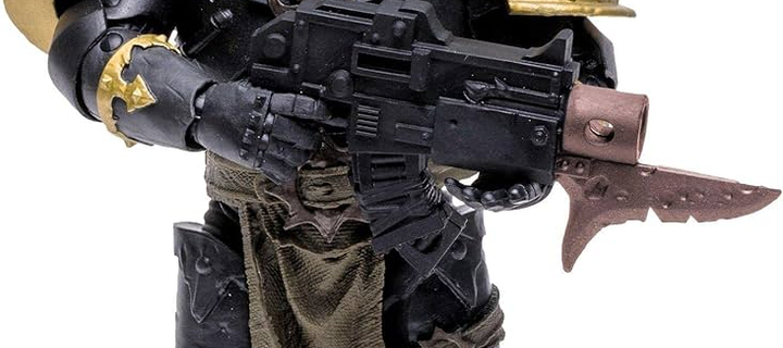 This is the Avatar Image for the Space Marine (Warhammer 40000) AI Voice and Text to Speech Generator