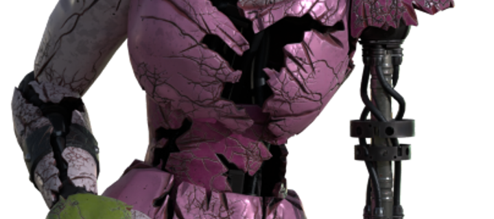 This is the Avatar Image for the Shattered Glamrock Chica (FNaF Security Breach) AI Voice and Text to Speech Generator
