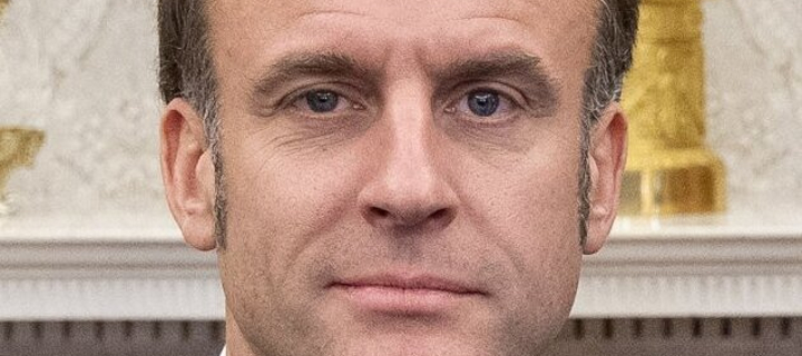 This is the Avatar Image for the Emmanuel Macron AI Voice and Text to Speech Generator