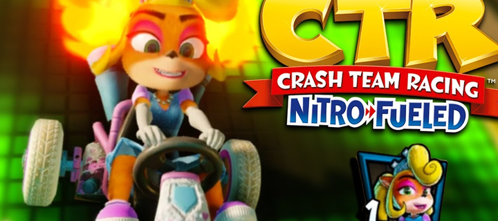 This is the Avatar Image for the [CTR: Nitro Fueled] Coco Bandicoot AI Voice and Text to Speech Generator