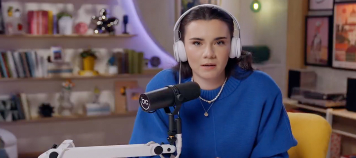 This is the Avatar Image for the Brett Cooper (The Daily Wire) AI Voice and Text to Speech Generator