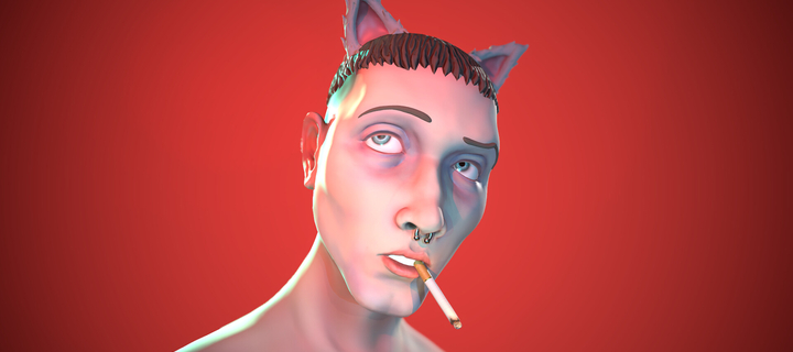 This is the Avatar Image for the Massimo Pericolo (Italian Rapper) AI Voice and Text to Speech Generator