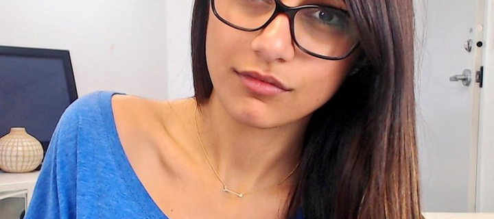 This is the Avatar Image for the Mia Khalifa AI Voice and Text to Speech Generator