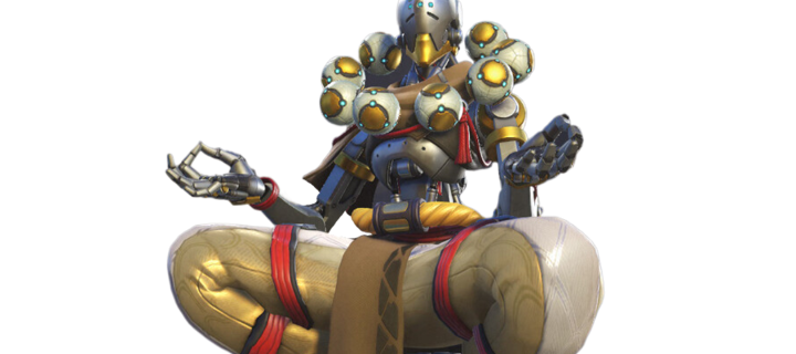 This is the Avatar Image for the Tekhartha Zenyatta (overwatch) AI Voice and Text to Speech Generator