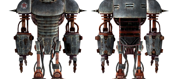 This is the Avatar Image for the Liberty Prime (Fallout 3) AI Voice and Text to Speech Generator