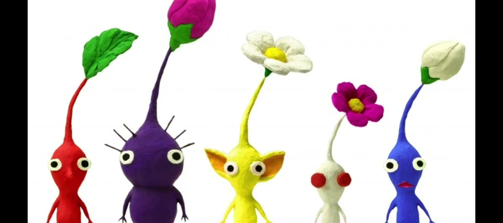 This is the Avatar Image for the "Pikmin!" Sound Effect AI Voice and Text to Speech Generator
