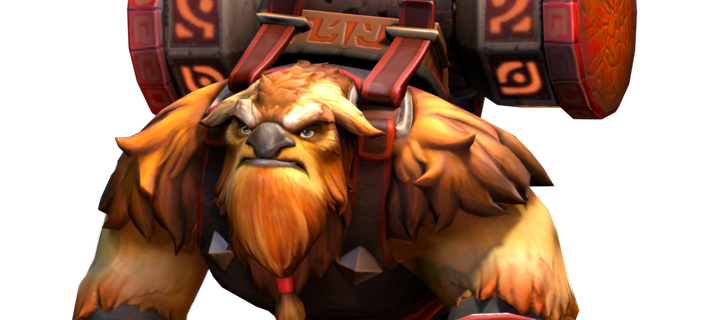 This is the Avatar Image for the Earthshaker (Dota 2) AI Voice and Text to Speech Generator