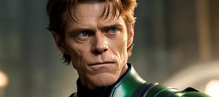 This is the Avatar Image for the Le Bouffon Vert VF (films Spider-Man) AI Voice and Text to Speech Generator