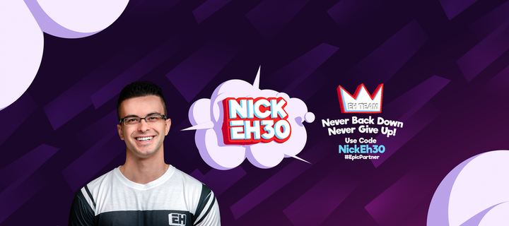 This is the Avatar Image for the Nick Eh 30 (Youtuber/Streamer) AI Voice and Text to Speech Generator