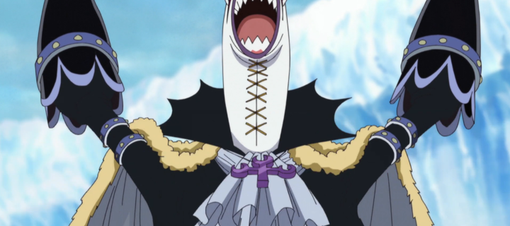 This is the Avatar Image for the Gecko Moria (One Piece) AI Voice and Text to Speech Generator
