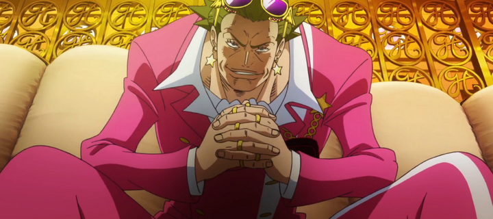 This is the Avatar Image for the Gild Tesoro (One Piece) AI Voice and Text to Speech Generator