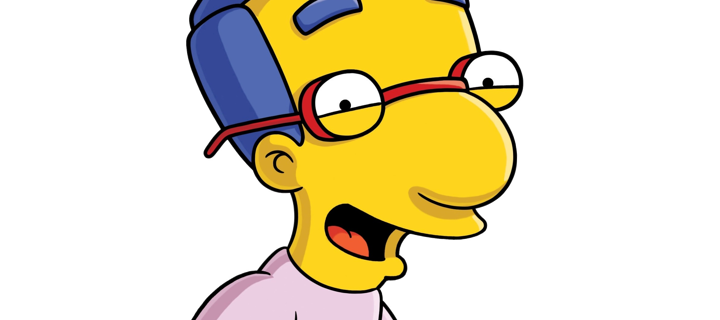 This is the Avatar Image for the Milhouse [Los Simpson] AI Voice and Text to Speech Generator