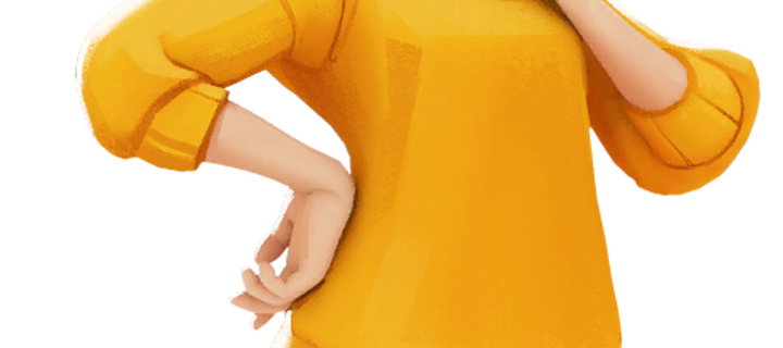 This is the Avatar Image for the Velma (Multiversus) AI Voice and Text to Speech Generator