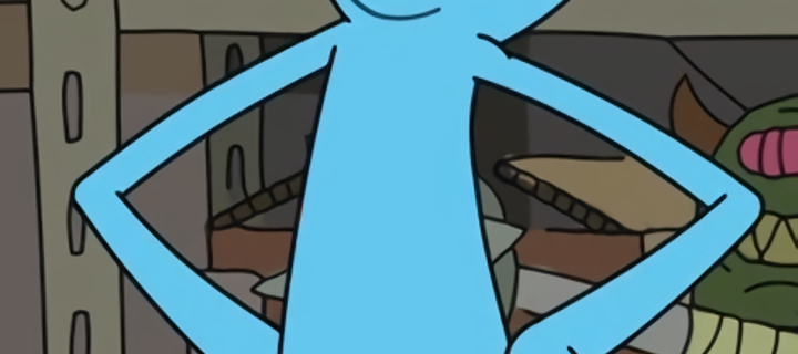 This is the Avatar Image for the Sr Meeseeks [Rick & Morty] AI Voice and Text to Speech Generator