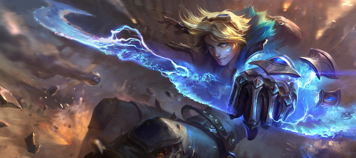 This is the Avatar Image for the Ezreal (League of Legends) AI Voice and Text to Speech Generator