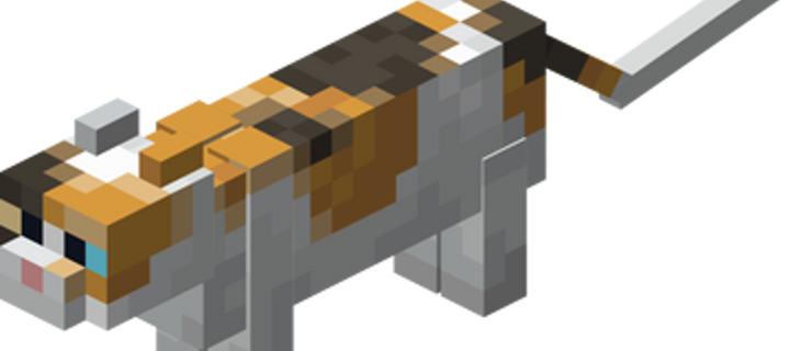 This is the Avatar Image for the Gato (Minecraft) AI Voice and Text to Speech Generator