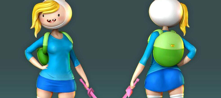 This is the Avatar Image for the Fionna - Hora de Aventura (Iara Riça) AI Voice and Text to Speech Generator