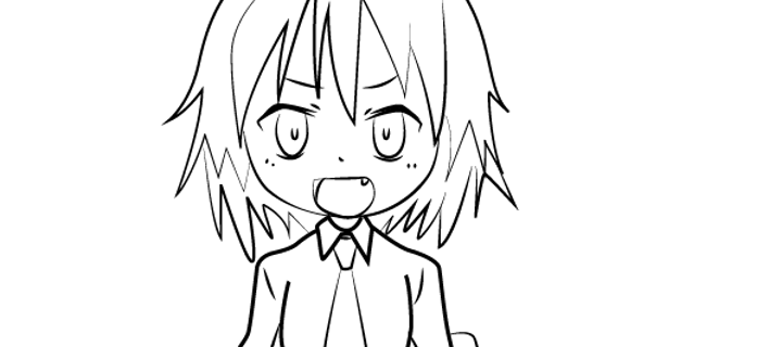 This is the Avatar Image for the Unused Character (Kill Me Baby, japanese) AI Voice and Text to Speech Generator