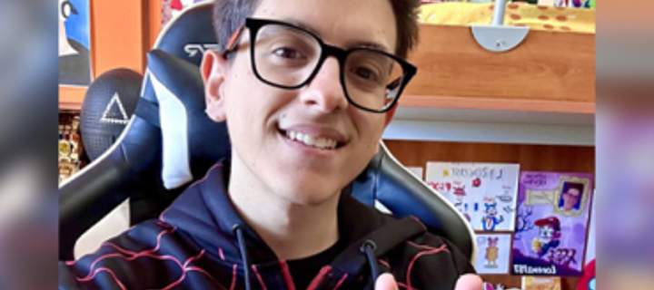 This is the Avatar Image for the LorenzIST Italian Youtuber AI Voice and Text to Speech Generator