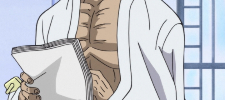 This is the Avatar Image for the Saint Ethanbaron V. Nusjuro (One Piece) AI Voice and Text to Speech Generator