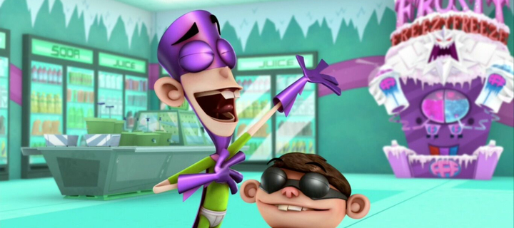 This is the Avatar Image for the Fanboy (Fanboy and Chum Chum, Singing) AI Voice and Text to Speech Generator