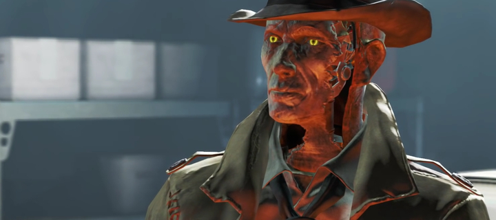 This is the Avatar Image for the Nick Valentine (fallout 4) (italian Dub) AI Voice and Text to Speech Generator