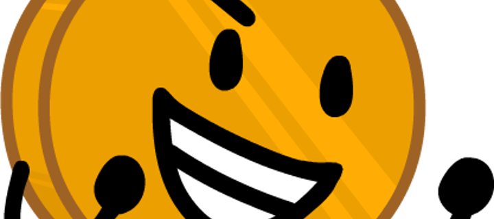This is the Avatar Image for the Coiny [BFDI/TPOT] AI Voice and Text to Speech Generator